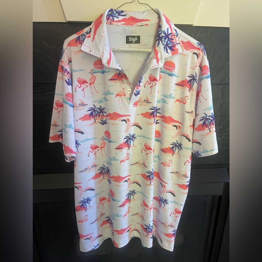 Waggle golf polo